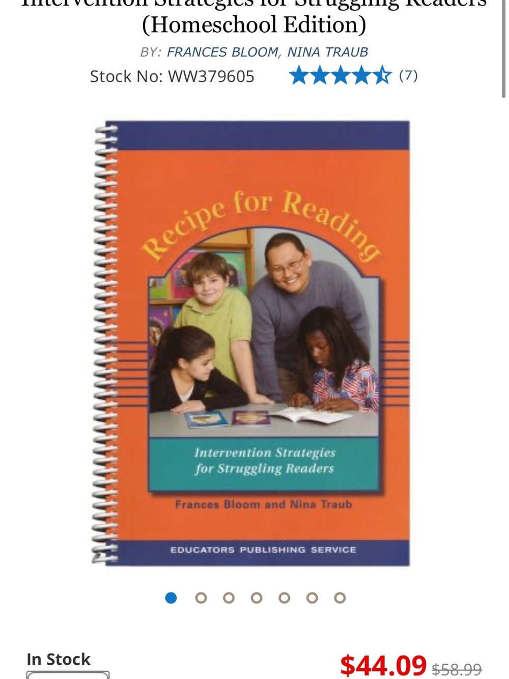 Recipe for Reading (Dyslexia Learners)